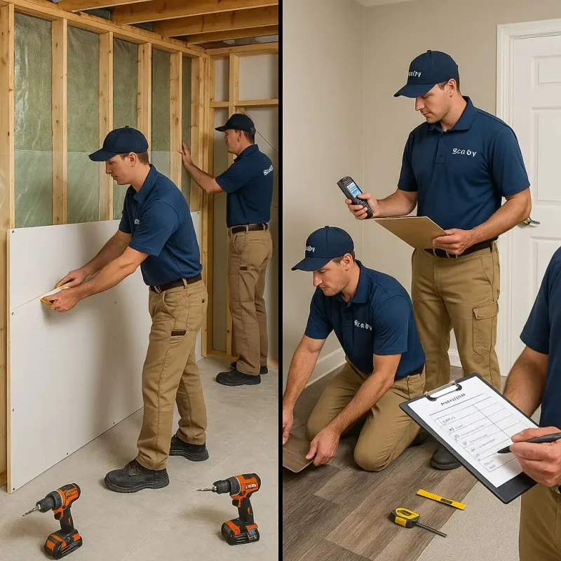Repairs and Reconstruction process in Terrace Heights, NY